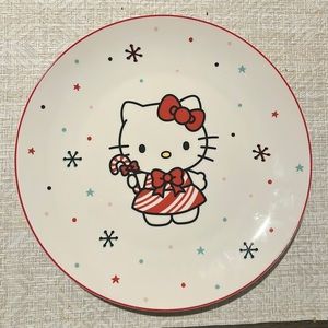 NEW! Hello Kitty Christmas collection dinner plate made by Senrio